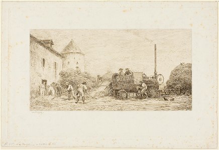 Daubigny - The Reaping Machine, 1927.2623