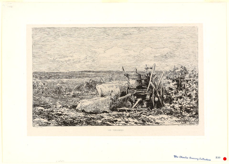 Daubigny - The Vintage (Souvenir of the Morvan), 1927.2638