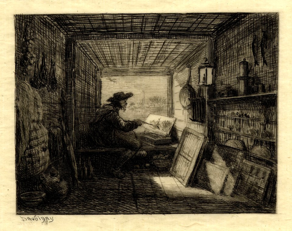 Daubigny - Le Bateau Atelier, 1949,0411.2408