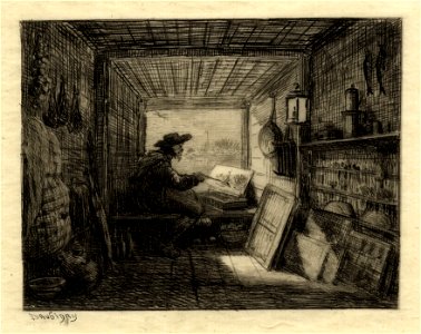 Daubigny - Le Bateau Atelier, 1949,0411.2408