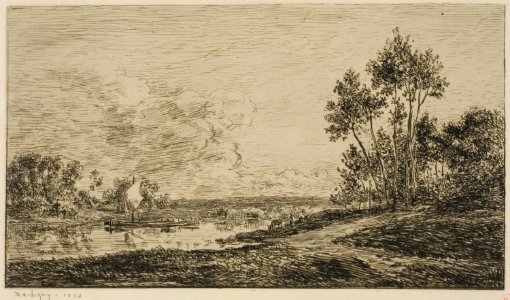 Daubigny - The Seine at Port-Maurin, 1927.2644