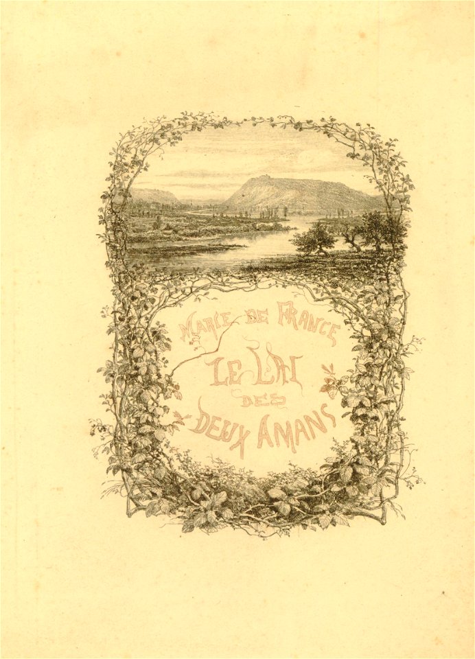 Daubigny - Les Lai des Deux Amans, 1876,1111.244