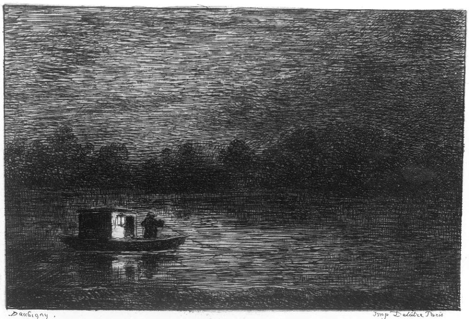 Daubigny - Voyage en bateau, 37.2278, Delteil 109