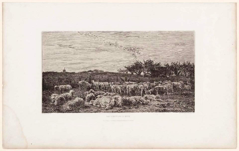 Daubigny - Le Grand parc à moutons, 2014.1681
