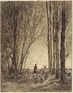Daubigny - Return of the Flock, 1927.2652