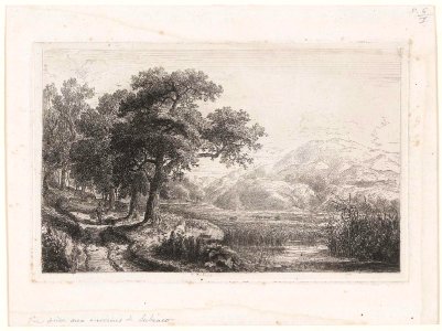 Daubigny - Vue prise aux environs de Subiaco, 2014.1716