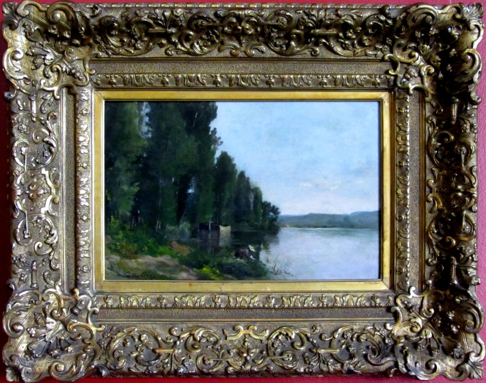 Daubigny, Charles-Francois - Lavando -1861 osm MMBAV f01