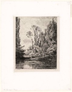 Daubigny - Les Iles Vierges à Bezons (La Pêcherie), 2014.1695