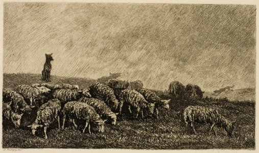 Daubigny - The Dog’s Watch, 1927.2620