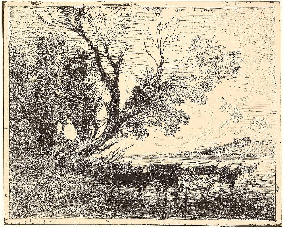 Daubigny - The Ford, 1926.2223
