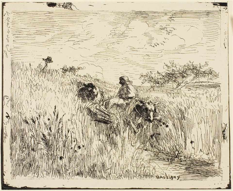 Daubigny - Path Through the Wheatfield, 1926.2219