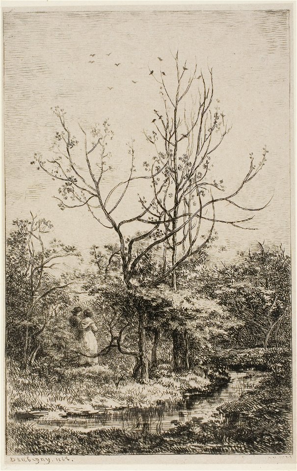 Daubigny - The Orchard, 1927.2641