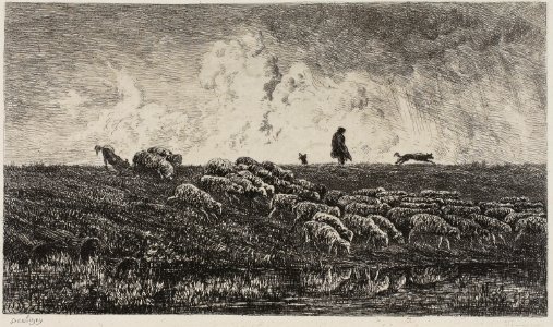Daubigny - The Shower, 1965.153