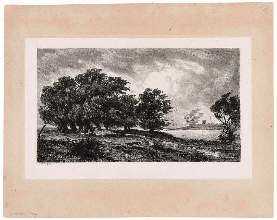 Daubigny - Temps d'orage, 2014.1707