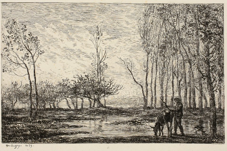 Daubigny - Sunset, 1927.2622