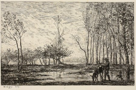 Daubigny - Sunset, 1927.2622