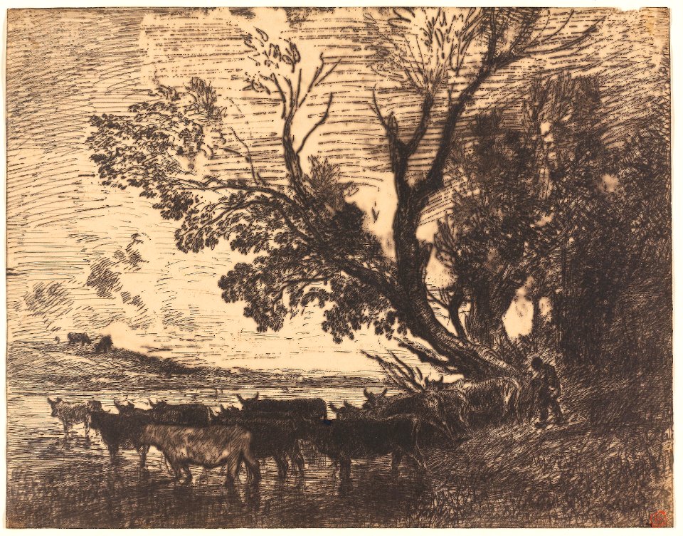 Daubigny - The Ford, 1927.2651