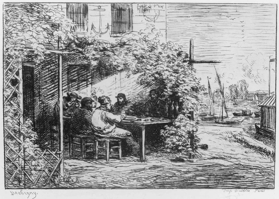 Daubigny - Voyage en bateau, 37.2278, Delteil 100