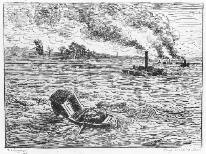 Daubigny - Voyage en bateau, 37.2278, Delteil 112