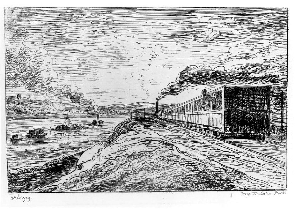 Daubigny - Voyage en bateau, 37.2278, Delteil 115