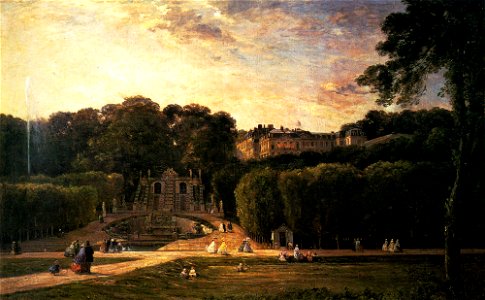 Daubigny Charles Fracois The Park At St Cloud