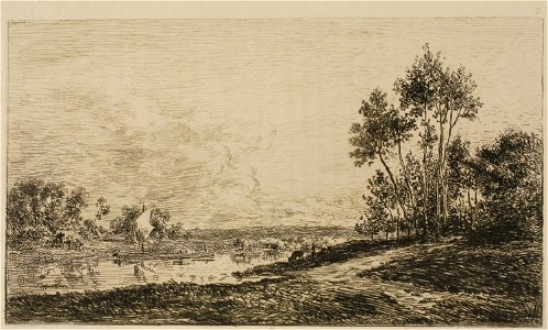 Daubigny - The Seine at Port-Maurin, 1927.2645
