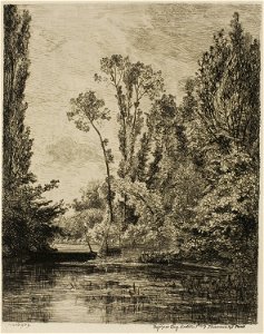 Daubigny - The Virgin Islands at Bezons (The Fishing Hole), 1927.2609