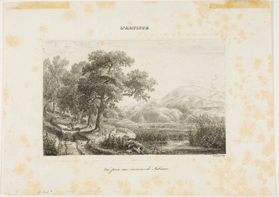 Daubigny - View Taken near Subiaco, 1927.2587