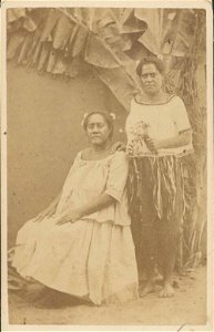 Daughters of Cakobau, photograph by Francis H. Dufty