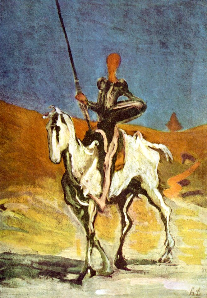 Honoré Daumier 017 (Don Quixote)
