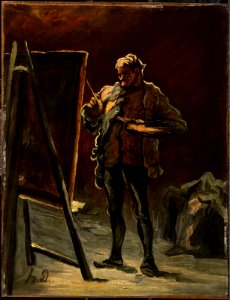 Daumier - An Artist, c. 1870–75