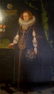 Dauerausstellung 360GRAZ - Euphrosina Scholastica Dann de Wilfersdorf, Baronissa A. Maswanau, 1636