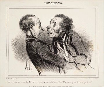 Daumier - Types parisiens - planche 37
