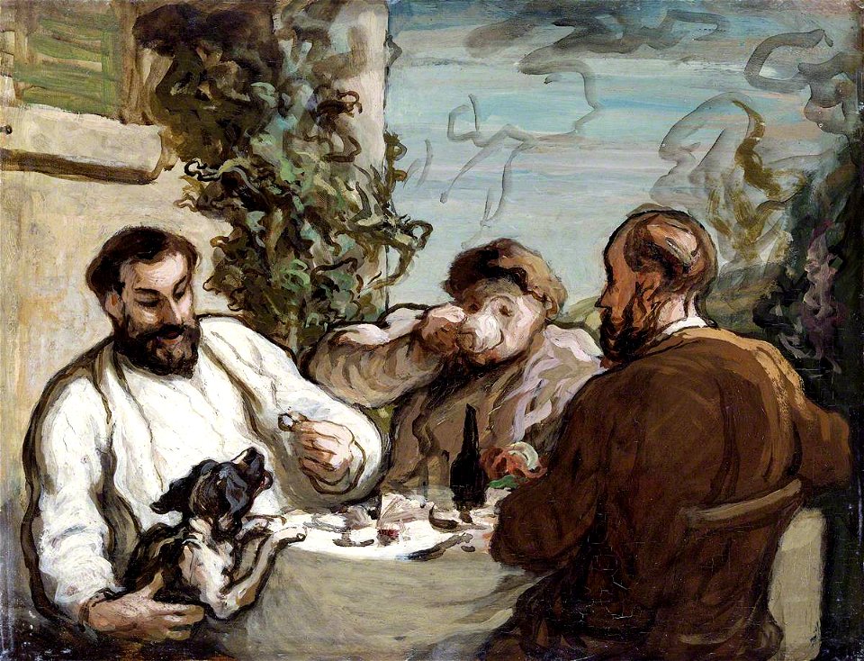 Daumier - Lunch in the Country, 1868