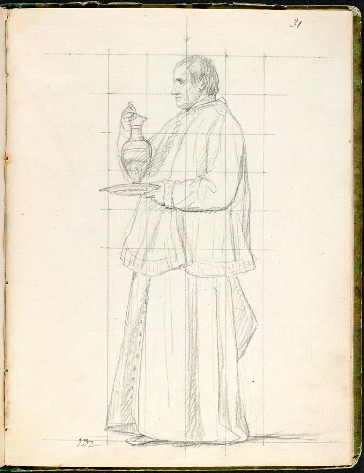 David - 1943.1815.12.31, Cleric Holding a Ewer