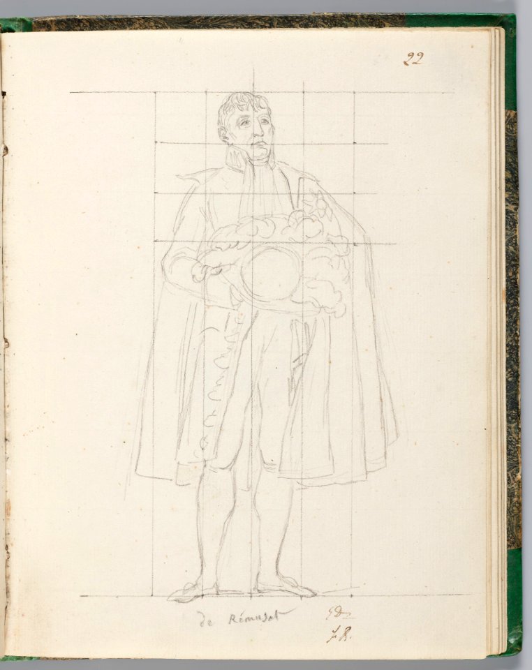 David - 1943.1815.13.22, Comte de Rémusat, First Chamberlain to Napoleon and Préfect of the Palace