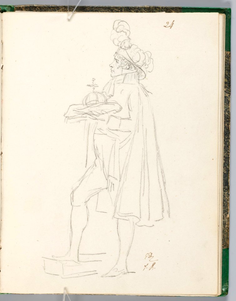 David - 1943.1815.13.24, Berthier, Maréchal de France, Holding the Imperial Orb of Charlemagne