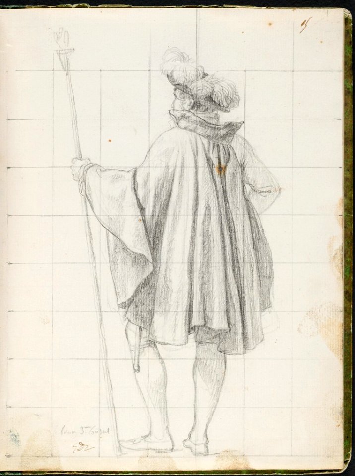 David - 1943.1815.12.15, Consul Charles-François Lebrun, Duc de Piacenza, Arch-Treasurer of the Empire, Holding the Imperial Insignia