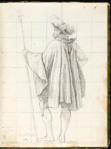 David - 1943.1815.12.15, Consul Charles-François Lebrun, Duc de Piacenza, Arch-Treasurer of the Empire, Holding the Imperial Insignia