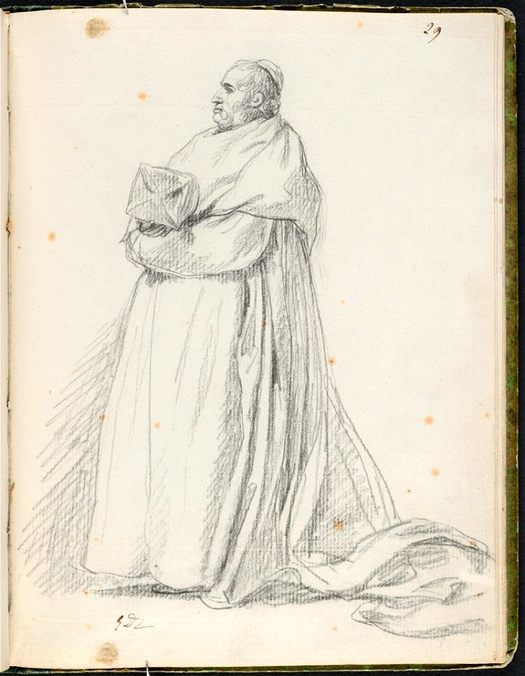 David - 1943.1815.12.29, Full-Length Study of Cardinal Fesch