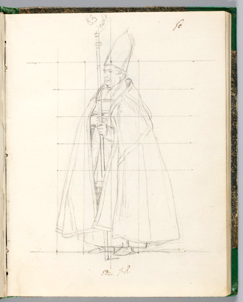 David - 1943.1815.13.50, Bishop Holding a Crozier