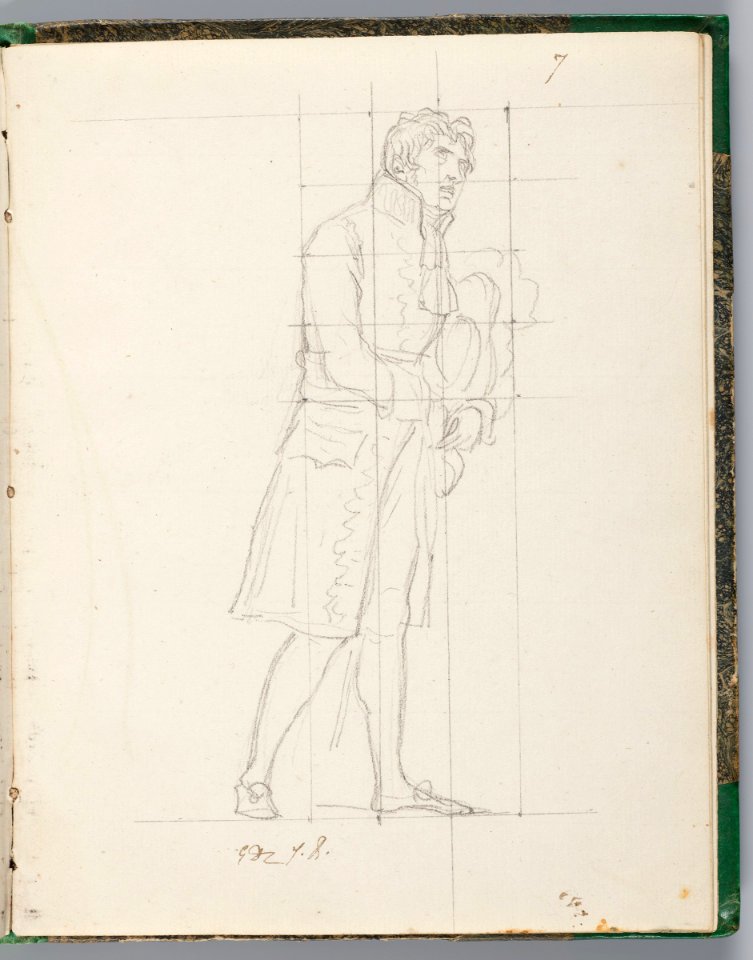 David - 1943.1815.13.7, Standing Man