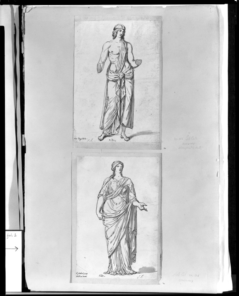 David - 1943.1815.19.1.A, Egypt (The Roman Album)
