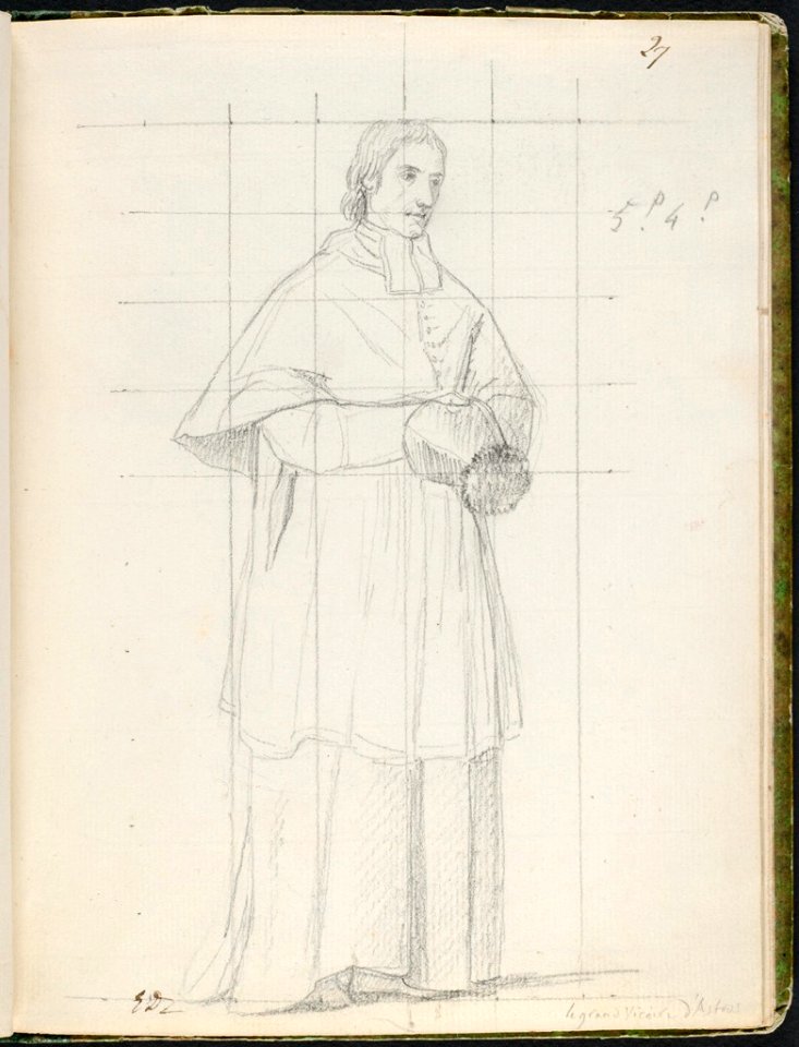 David - 1943.1815.12.27, Monsieur d'Astros, Vicar-General of the Archdiocese of Paris