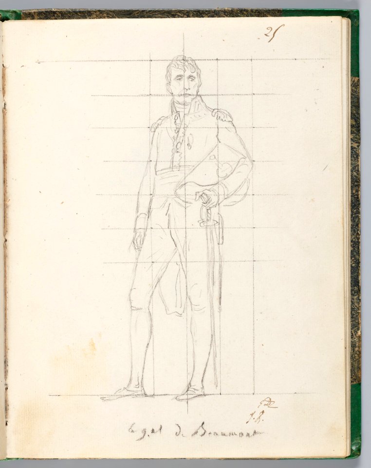 David - 1943.1815.13.25, Général de Beaumont, Grand Ecuyer to Madame Mère