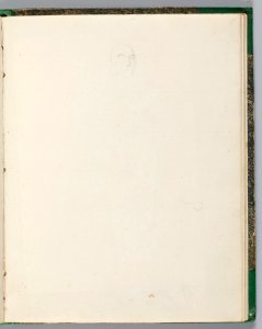 David - 1943.1815.13.16.A, Faint Sketch of the Head of Etourneau