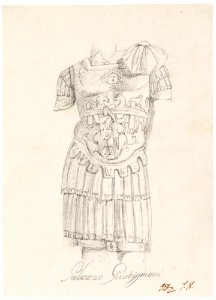 David - ATTRIBUTED TO - Study of armour, after the Antique, lot.43