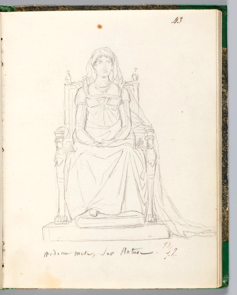 David - 1943.1815.13.43, Maria-Laetizia Bonaparte, Madame Mère