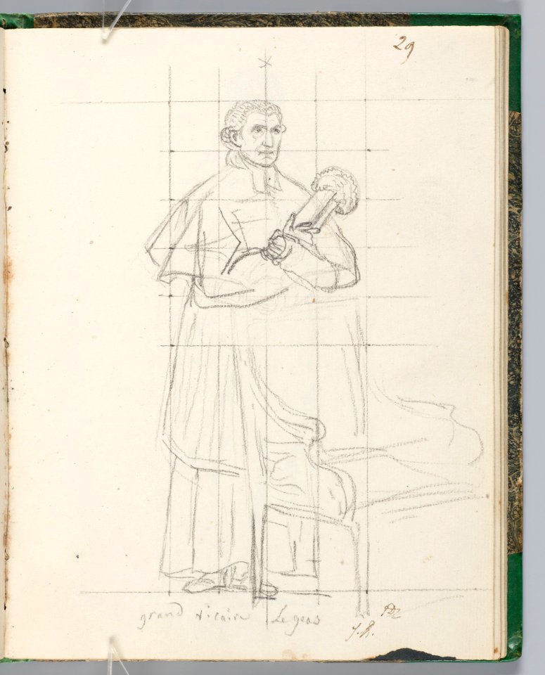 David - 1943.1815.13.29, Baron Léjeas, Vicar-General in the Service of the Archbishop of Paris