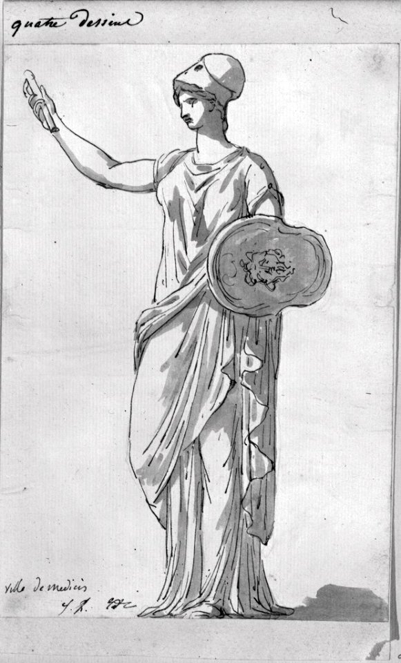 David - 1943.1815.19.13.A, Athena (The Roman Album), 43182895